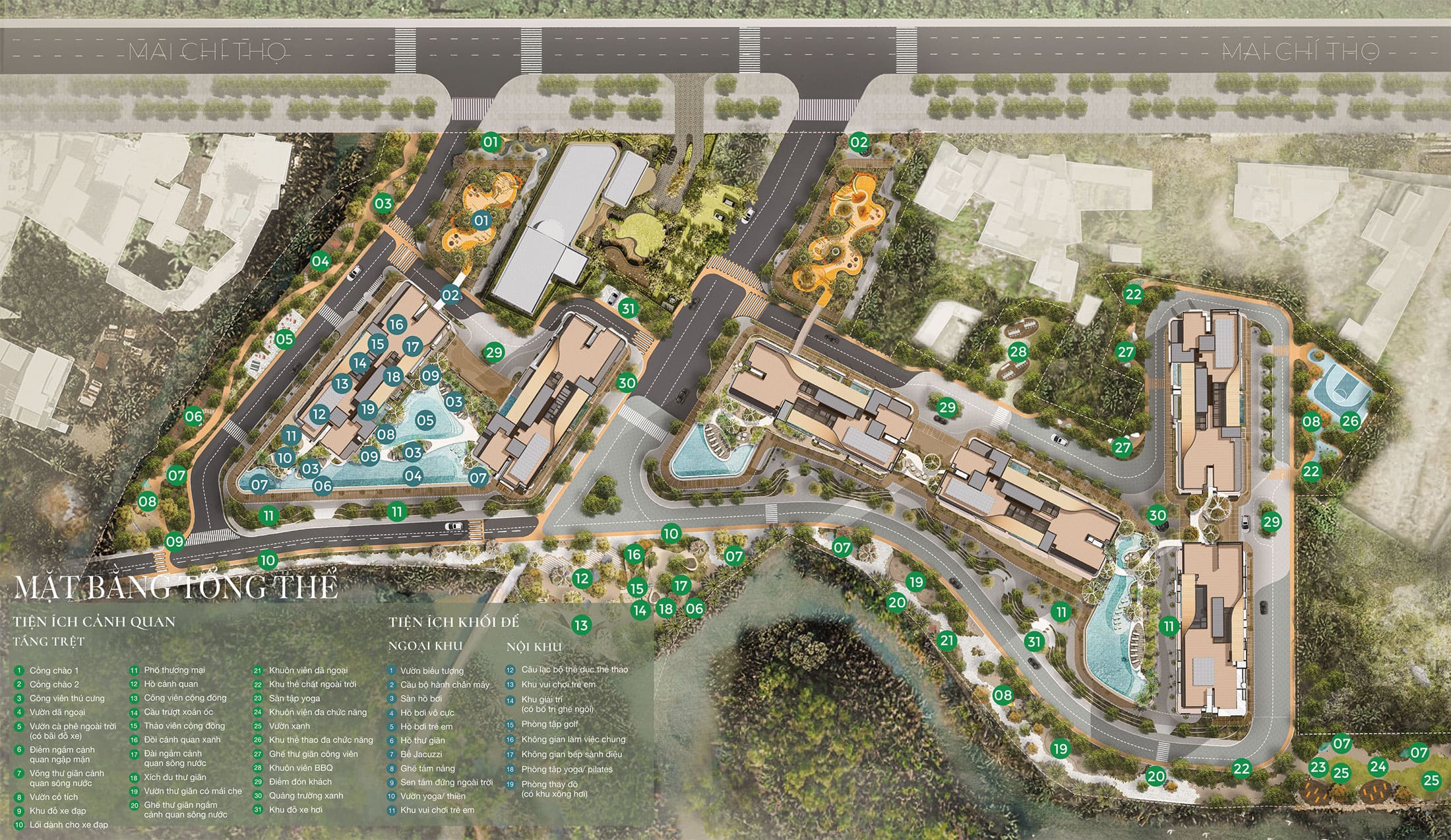 Tiện ích Eaton Park 1